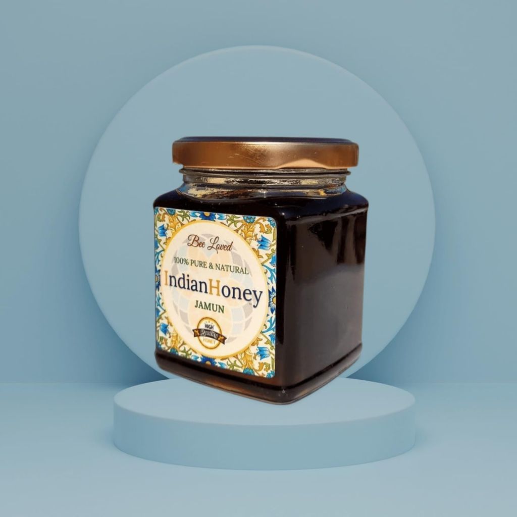 IndianHoney Jamun Natural Honey A Flavorful Blend Packed With Nutrients For Everyday Use