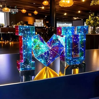 I Love You Decorative RGB Lamp