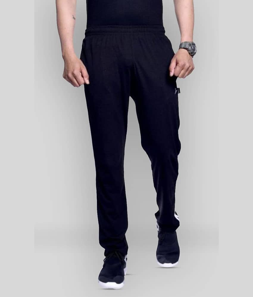 Zeffit - Navy Blue Cotton Men's Trackpants ( Pack of 1 )
