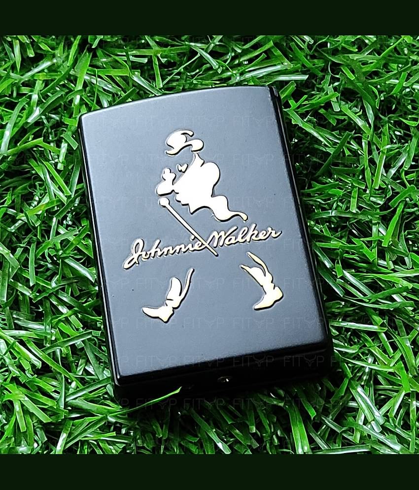 PAAVI Black Iron Cigarette Lighter ( Pack of 1 )