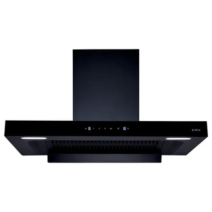 Elica 90cm 1425 m3/hr Filterless Autoclean Kitchen Chimney with FULL GRILL | 10 Years Motor & 5 Years Comprehensive Warranty | FL 900 SPT MAX HAC MS NERO | Black| Touch Control + Motion Sensor Control Elica 90cm 1425 m3/hr Filterless Autoclean Kitchen Ch