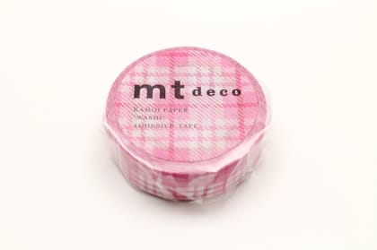 MT Check Light Pink