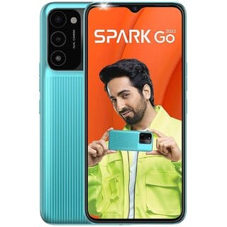 Tecno Spark Go 2022 (Turquoise Cyan, 32 GB) (2 GB RAM)