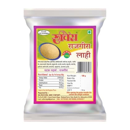 Ruchira Rajgira Lahi (200g) | Puffed Amaranth Seeds | Ready-to-Eat Healthy Snack Ruchira Rajgira Lahi (200g) | Puffed Amaranth Seeds | Ready-to-Eat Healthy Snack