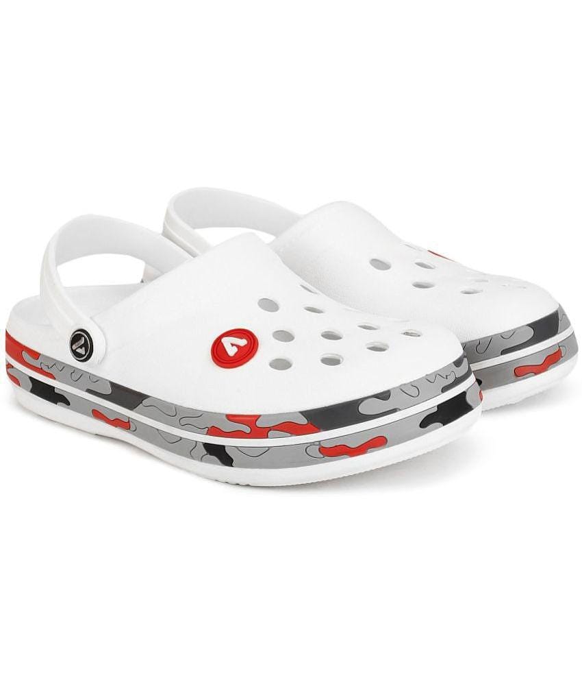 Aqualite - White Men's Clogs - None