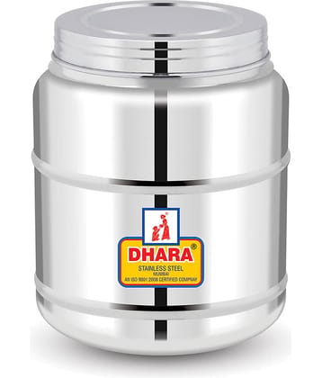 Dhara Stainless Steel Tulip 1500ML Stainless Steel Silver Multi-Purpose Container ( Set of 1 )
