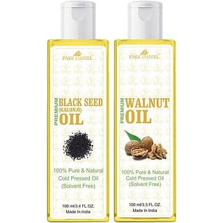 PARK DANIEL Blackseed Oil &amp; Walnut Oil Combo Pack Of 2 bottle of 100 ml(200 ml) (200 ml)