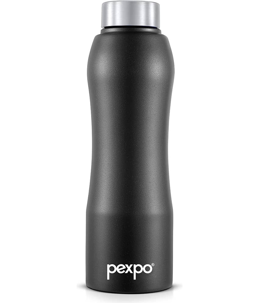 Pexpo Stainless Steel Fridge Water Bottle Blue Fridge Water Bottle 750 ml mL ( Set of 1 )