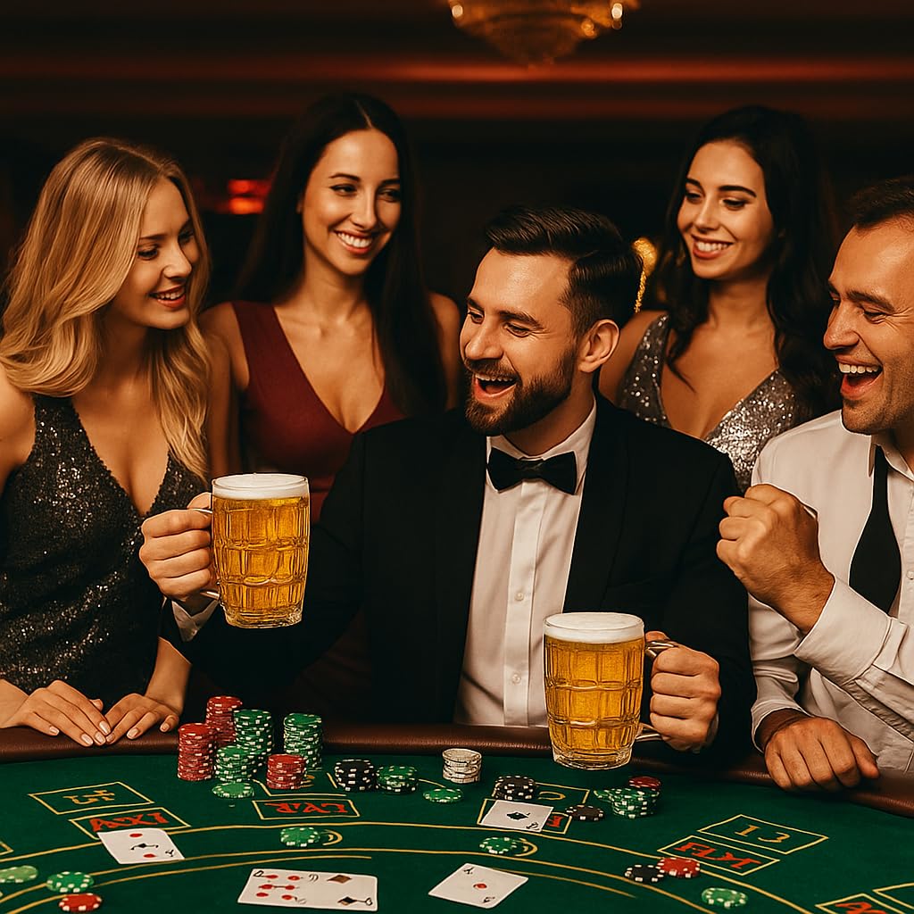 Executive Beer Mug with Handle | Glasses for Beer, Juice | Scratch Resistant & Easy to Clean | Dishwasher Safe Mug | Transparent (400 ml)