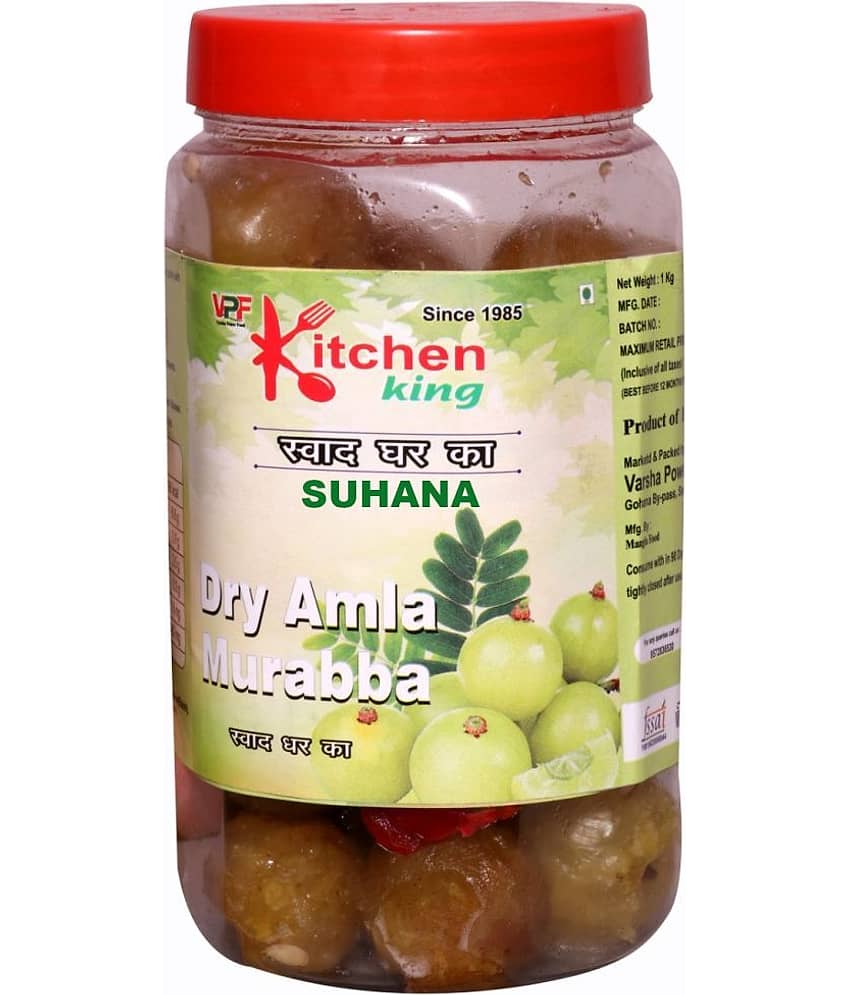 Kitchen King Since-1985 AMLA MURABBA Mother Made The Real Taste of Maa Ka Hath Ka Swad with Mother's Love Pickle 900 g