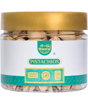 MANPRAS Premium Pistachio 200Gm (Pack of 1)