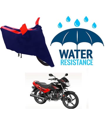 RONISH Bike Body Cover for Hero Glamour i3s ( Pack of 1 ) , Red