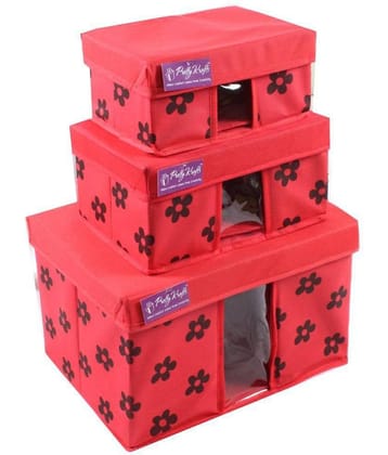 PrettyKrafts - Closet Organizers ( Pack of 3 )