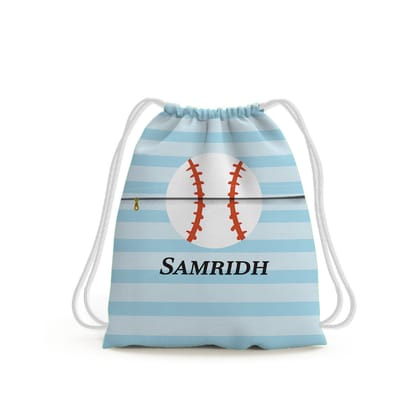 Base Ball Swim Bag (kids)-Base Ball Blue Skies / Toddlers [2-4 Years] / No