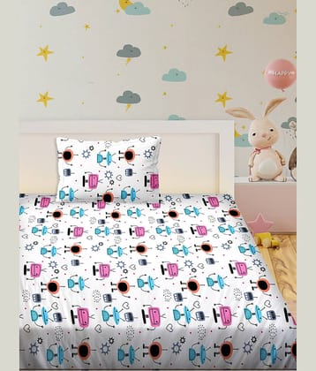 Bella Casa Cotton Single Bedsheet ( Assorted )