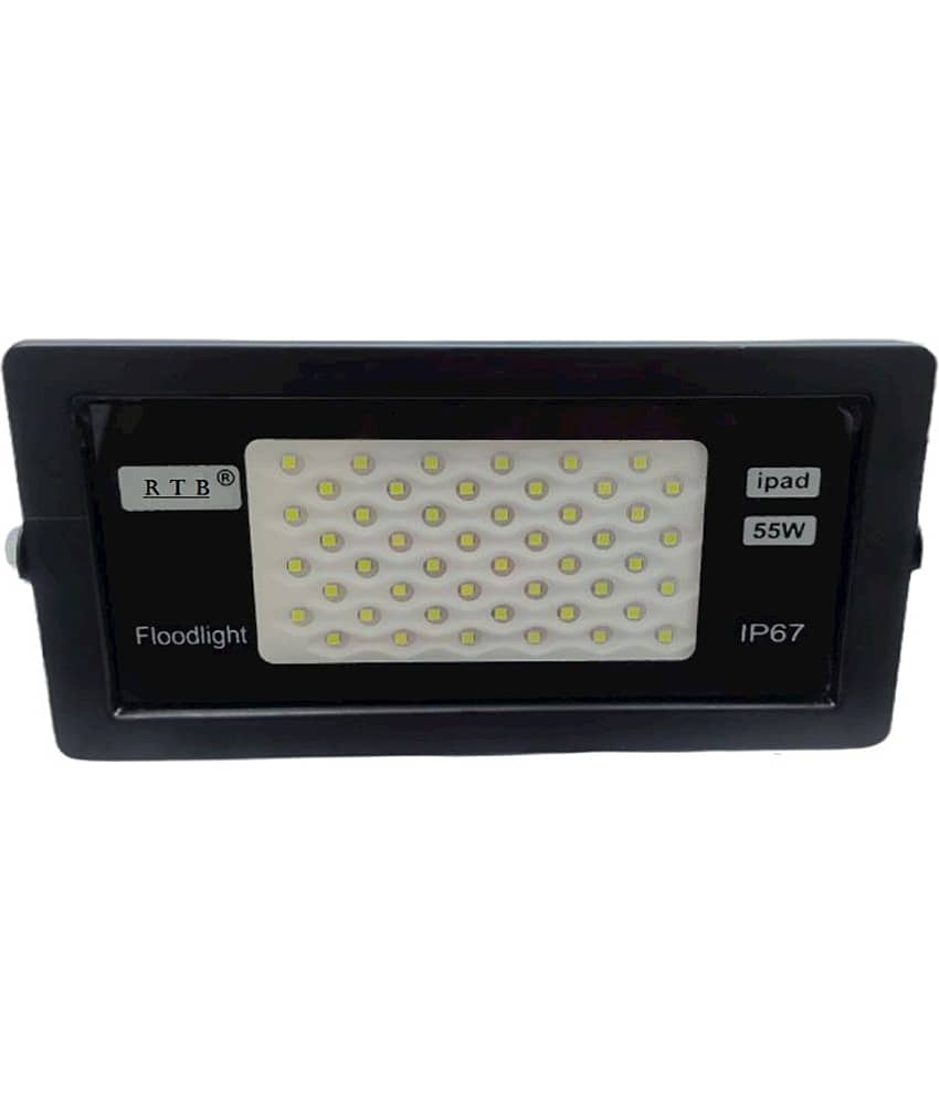 RTB - Pearl White 55 Watts Flood Light ( Pack of 1 )