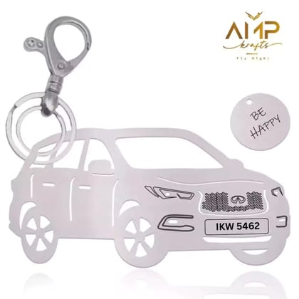 Infiniti QX 60 2020 Keychain-Side View / Silver