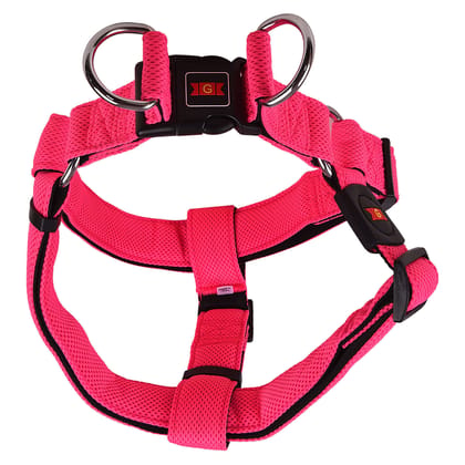 Glenand  Mesh Harness Large Pink DCA1150