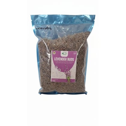 LEVENDER BUDS - 50 gm - One bag of dried lavender buds
