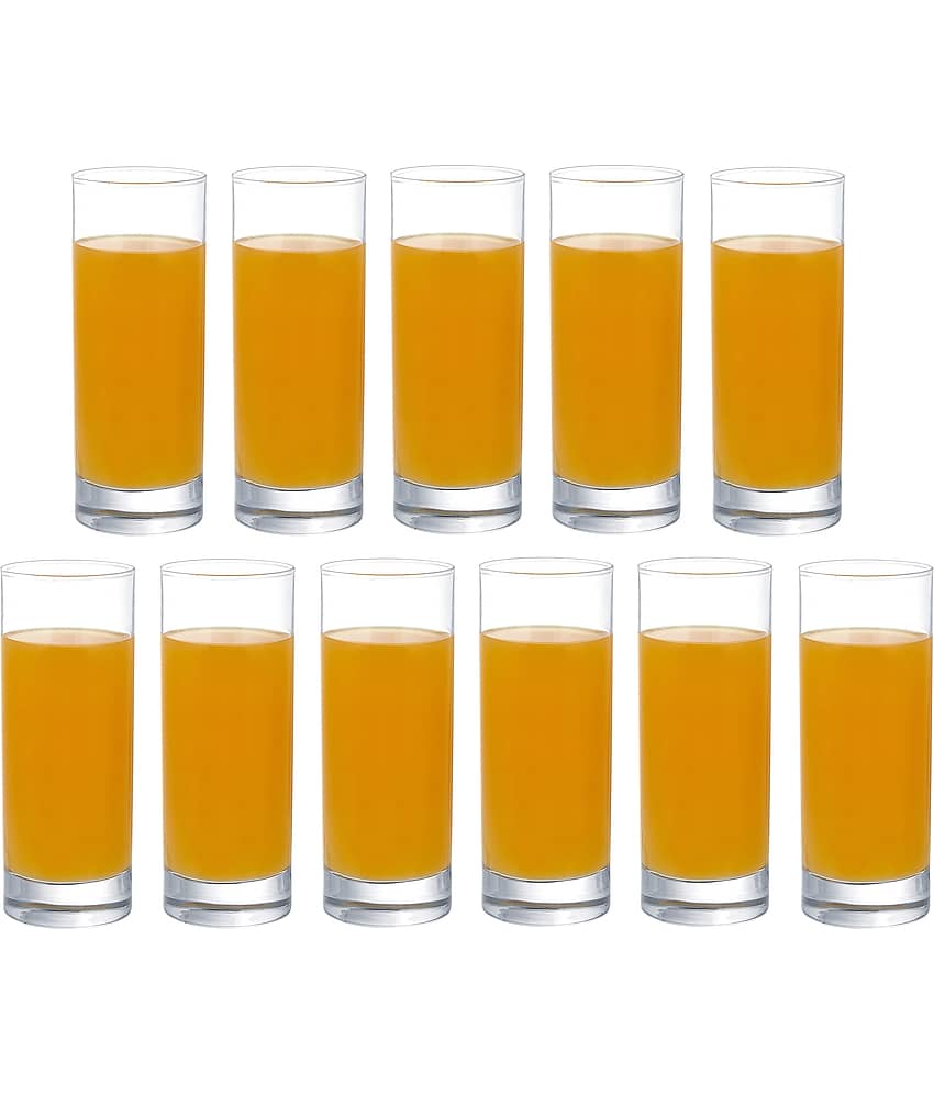 Afast Water/Juice  Glasses Set,  300 ML - (Pack Of 11)