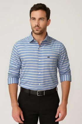 Cotton Striped Shirt #51430