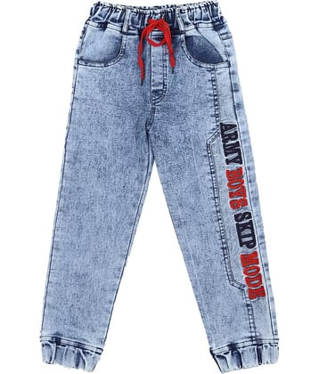 Cremlin Clothing Pack of 1 Boys Cotton Blend Jeans ( Blue )