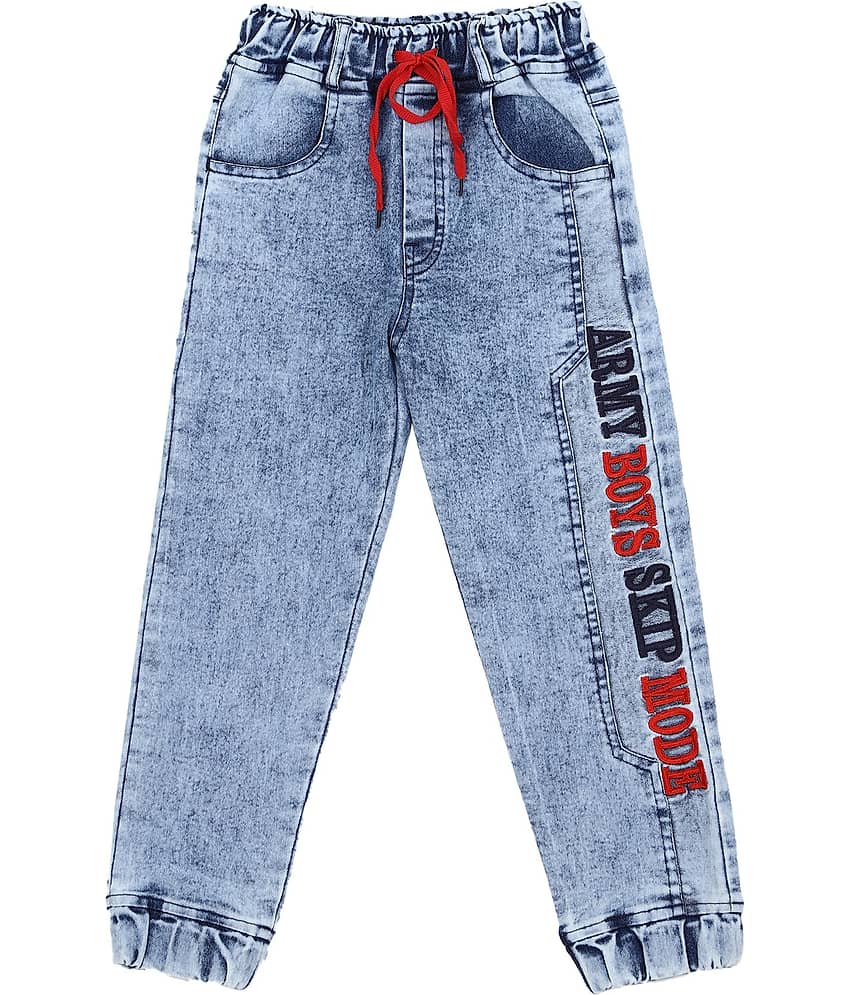 Cremlin Clothing Pack of 1 Boys Cotton Blend Jeans ( Blue )