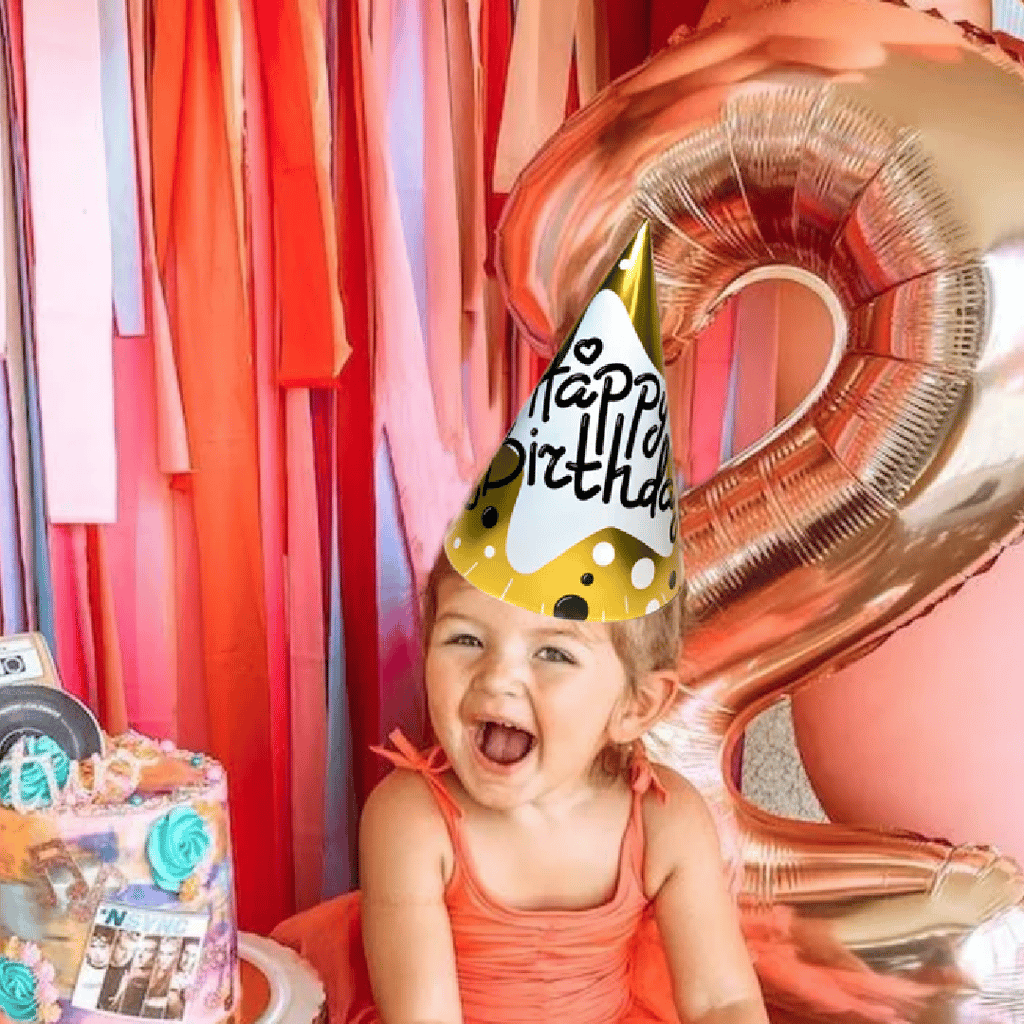 Happy Birthday Golden Hats - 8PC