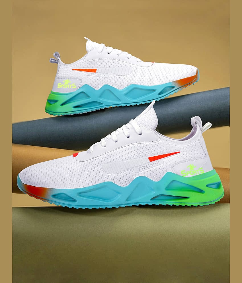 Buxton Sneakers White Men's Sneakers
