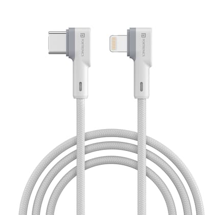 Portronics Konnect USB Mobile Charging Cable (White)