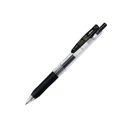 Zebra Sarasa Clip Gel Pen - 0.7mm-Black