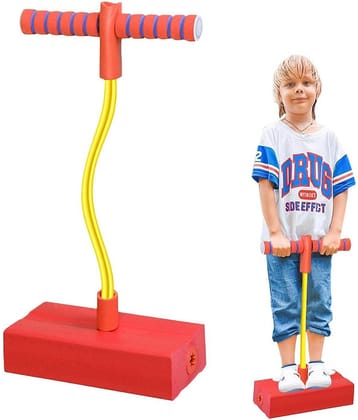 Shopeleven Pogo Stick Toys for Boys Girls, Foam Pogo Jumper for Kids Gifts Outdoor Toys  Pogo Stick Toys for Toddlers Age 3 and Up Garden Toys Boys Girl Gifts