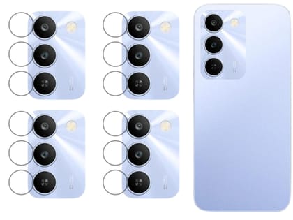 ISAAK Back Camera Lens Protector compatible for Realme C83 (Pack of 4) ISAAK Back Camera Lens Protector compatible for Realme C83 (Pack of 4)