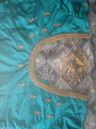 Elegant Embroidered Blouse by Jayasree Computers