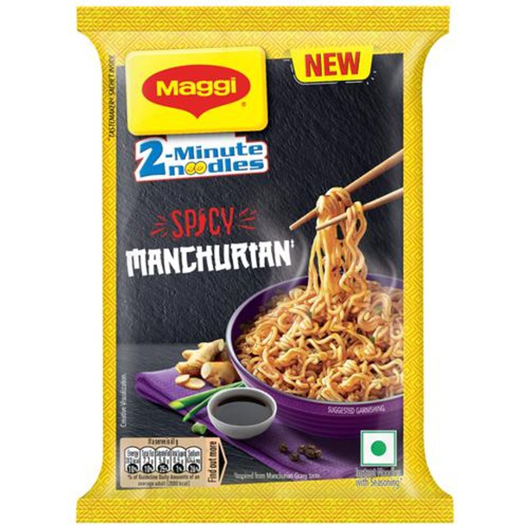 MAGGI 2-Minute Spicy Manchurian Noodles, 61 g