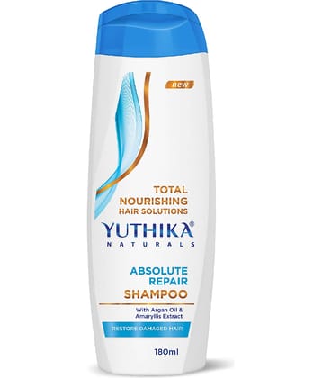 Yuthika Naturals Total Nourishing Hair Solutions Shampoo Absolute Repair 180ml
