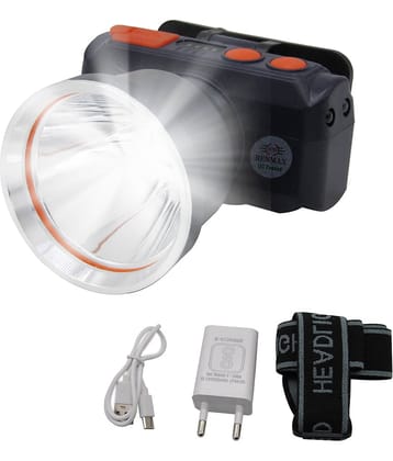 RENMAX - Above 50W Rechargeable Flashlight Torch ( Pack of 1 )