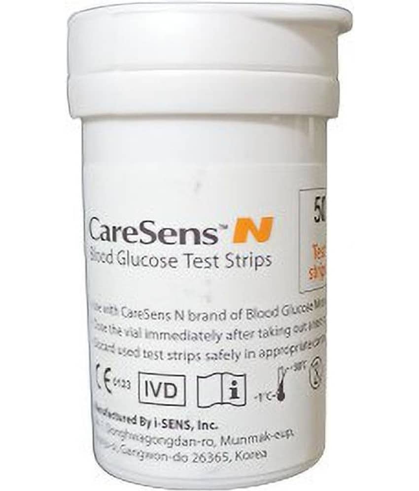 Caresens N Bloodglucose Test Strips 50 Test Strips