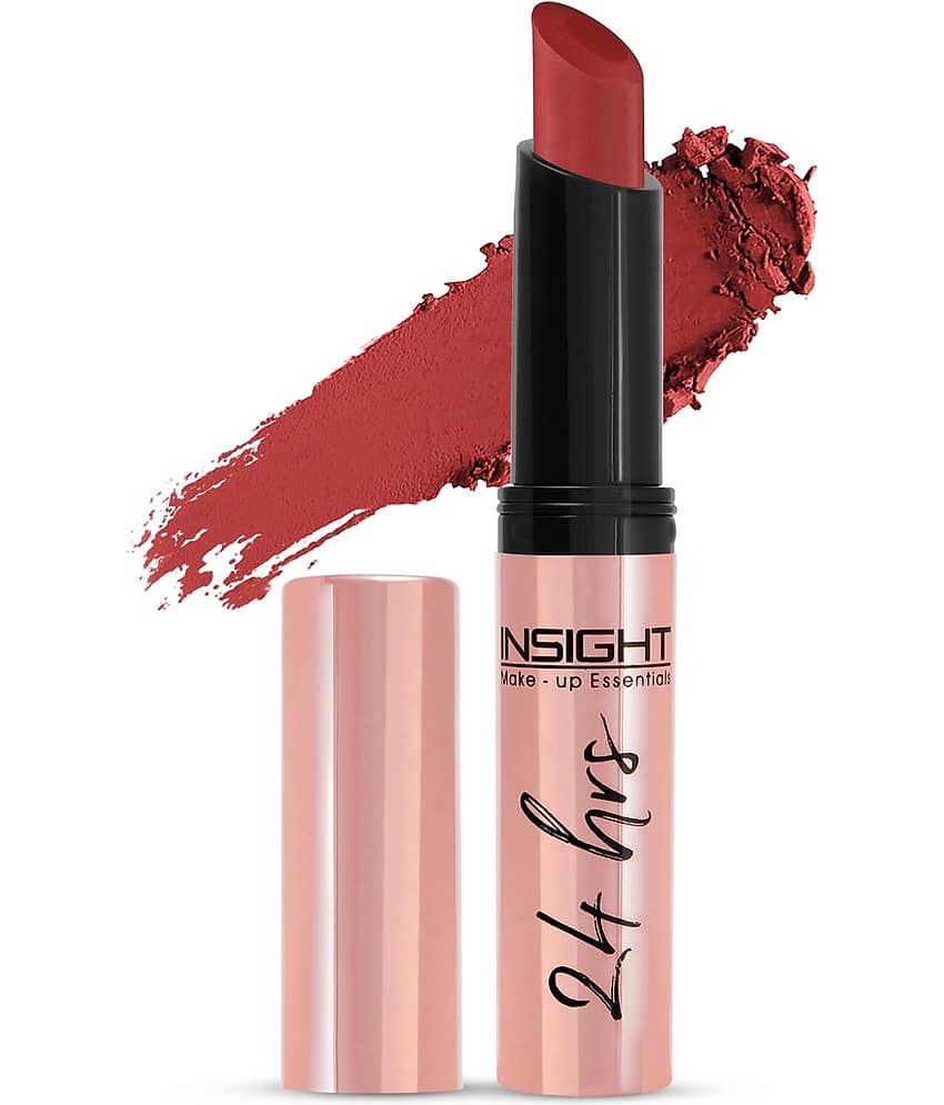 Insight Non-Transfer Bold Red Matte Lipstick Lightweight & Smudge Proof, 50gm