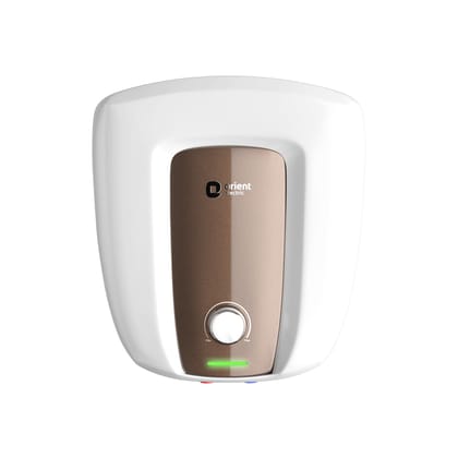 Orient Electric Aquator Edge Geyser|10L Storage Water Heater| Faster Heating with Whirlflow Technology| Ultra Diamond Glassline Tank | BEE 5-star rated | High Rise Compatible |5 years tank warranty Orient Electric Aquator Edge Geyser|10L Storage Water He