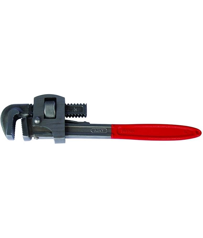 Ajay Tools Pipe Wrench Stillson Type With Polished Jaw 12 Inch 300mm