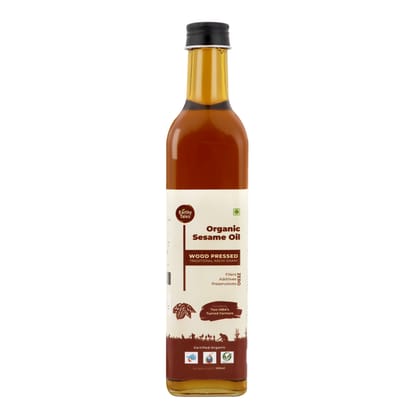 Earthy Tales Organics Organic Wooden Pressed Organic Sesame Oil Online, 3 L