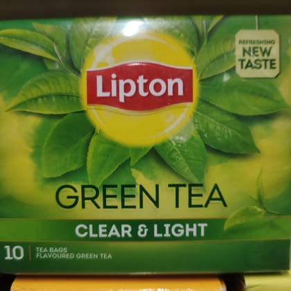 Lipton green tea clear and light tea bags Lipton green tea clear and light tea bags