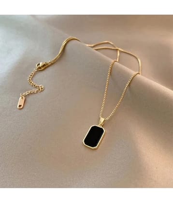 Sunhari Jewels Black Pendant ( Pack of 1 ) - Black