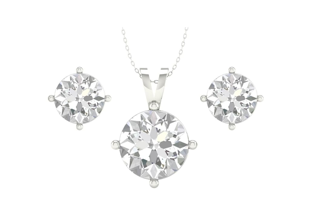 Timeless Round Solitaire Set