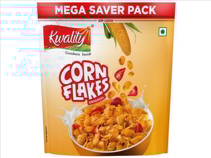 Kwality Corn Flakes Pouch (1 kg)