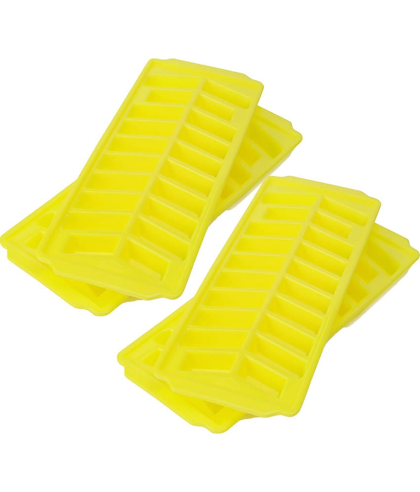 Generic Ice Stick Tray Yellow 4 Pcs