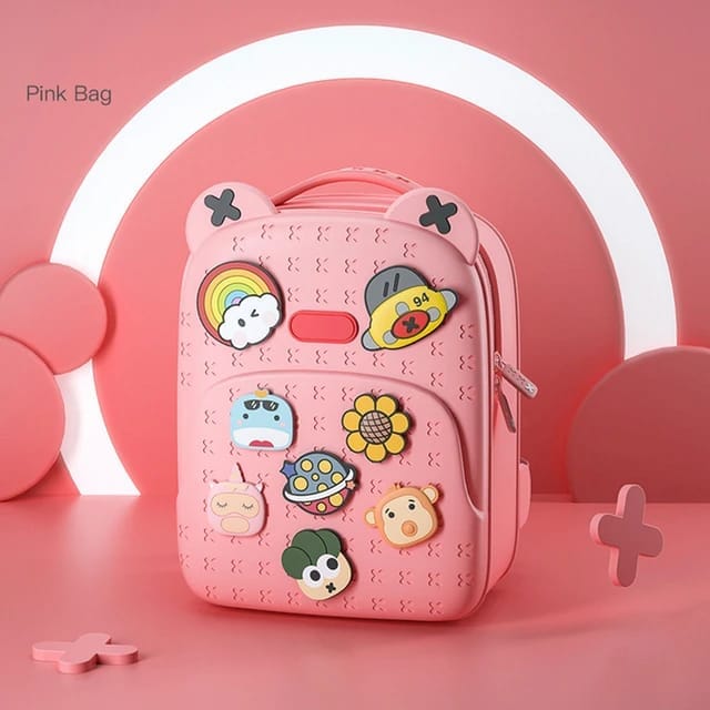 Premium Kids Backpack - Vibrant Design & Durable - Perfect for School & Travel-Pink