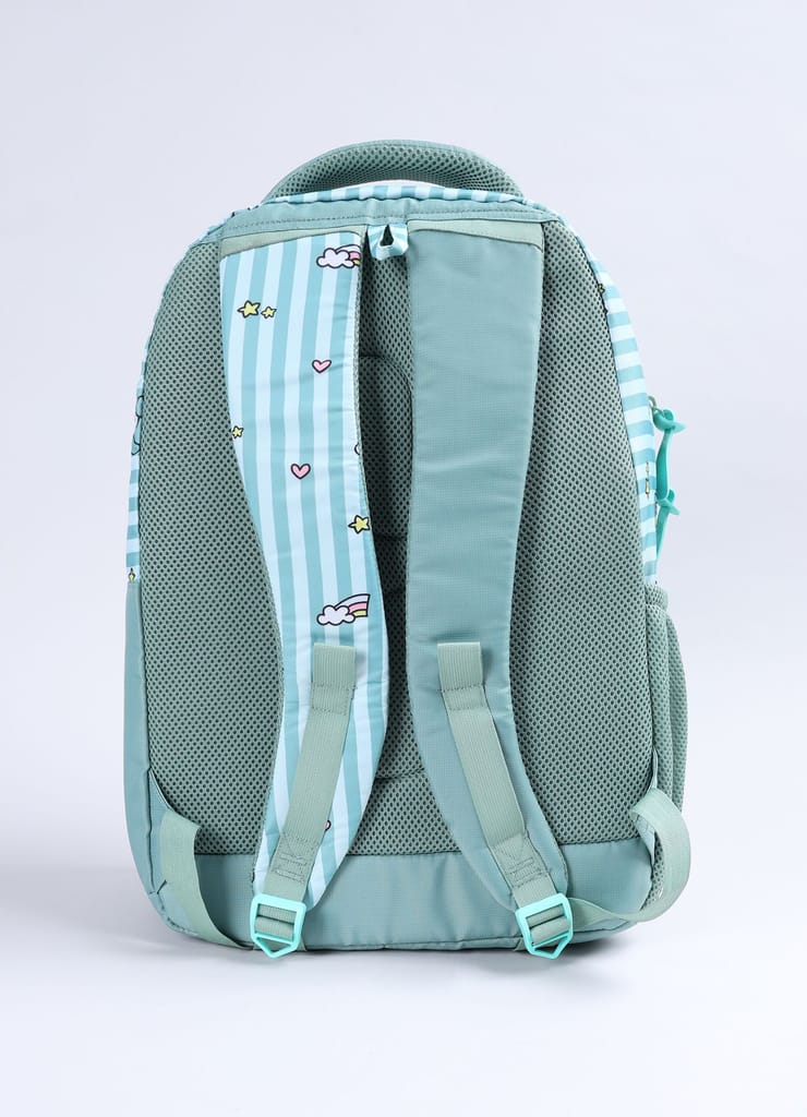 PB Pearlbags Polyester Water Resistant Casual Backpack With Laptop Sleeve For School,college & Office For Boys and Girls,Men & Women