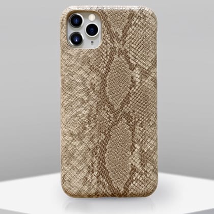 Python Pattern Leather Luxury Case-iPhone 13 Pro Max